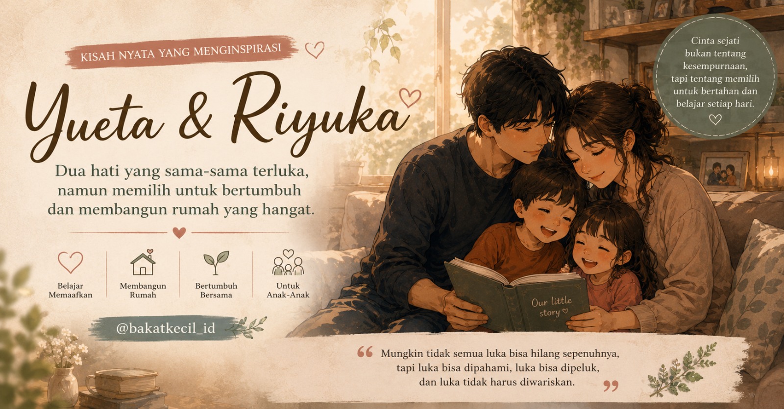 Kisah Cinta yang mengharukan Yueta & Riyuka